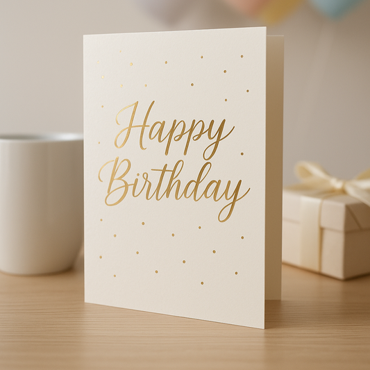 Ton-Grußkarte Standard – integrierte Batterie, „Drücken & Sprechen“