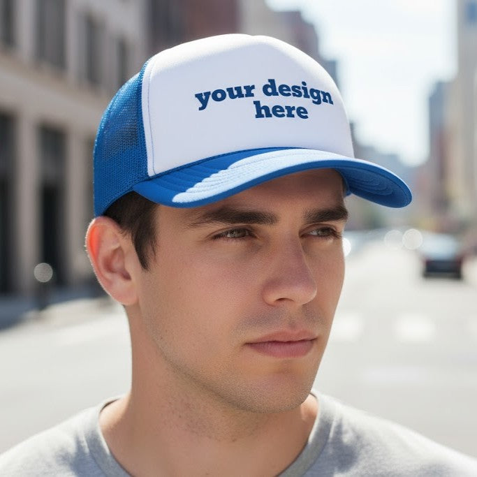 Rapper-S Premium Trucker Cap – Nachhaltig, Stylisch & Personalisierbar