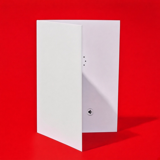 Ton-Grußkarte Premium – Mit USB-Anschluss & MP3-Upload