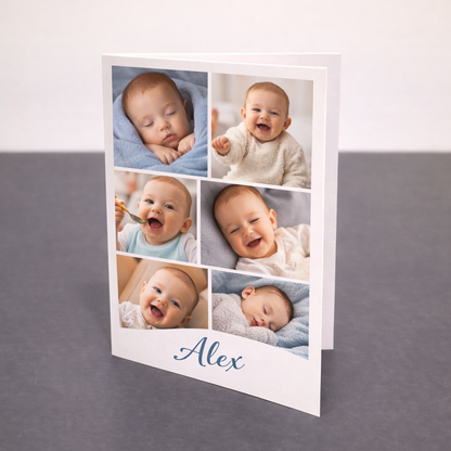 Standard audio greeting card – recording directly in the card (“Press & Speak”) 