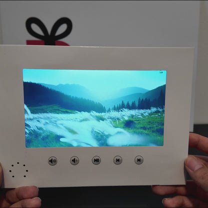 Video-Grußkarte & Video-Broschüre 7 Zoll – mit USB & MP4