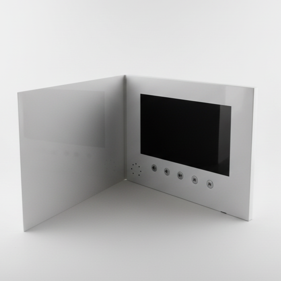 Video-Grußkarte & Video-Broschüre 7″ – Deine Botschaft mit USB & MP4