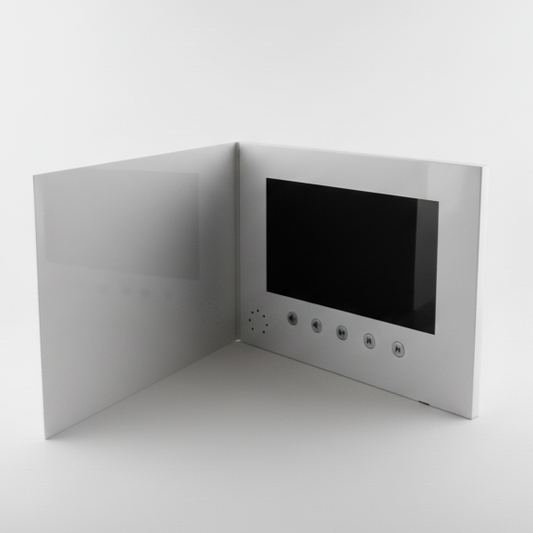 Video-Grußkarte & Video-Broschüre 7″ – Deine Botschaft mit USB & MP4