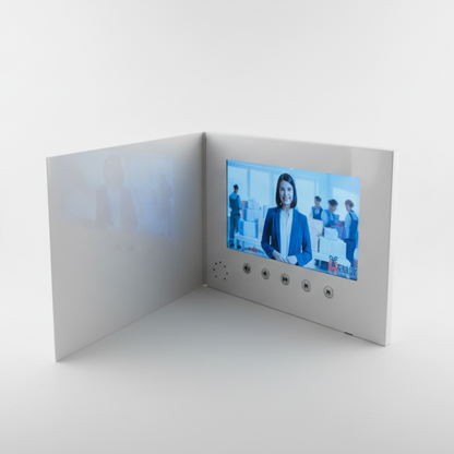 Video-Grußkarte & Video-Broschüre 7″ – Deine Botschaft mit USB & MP4