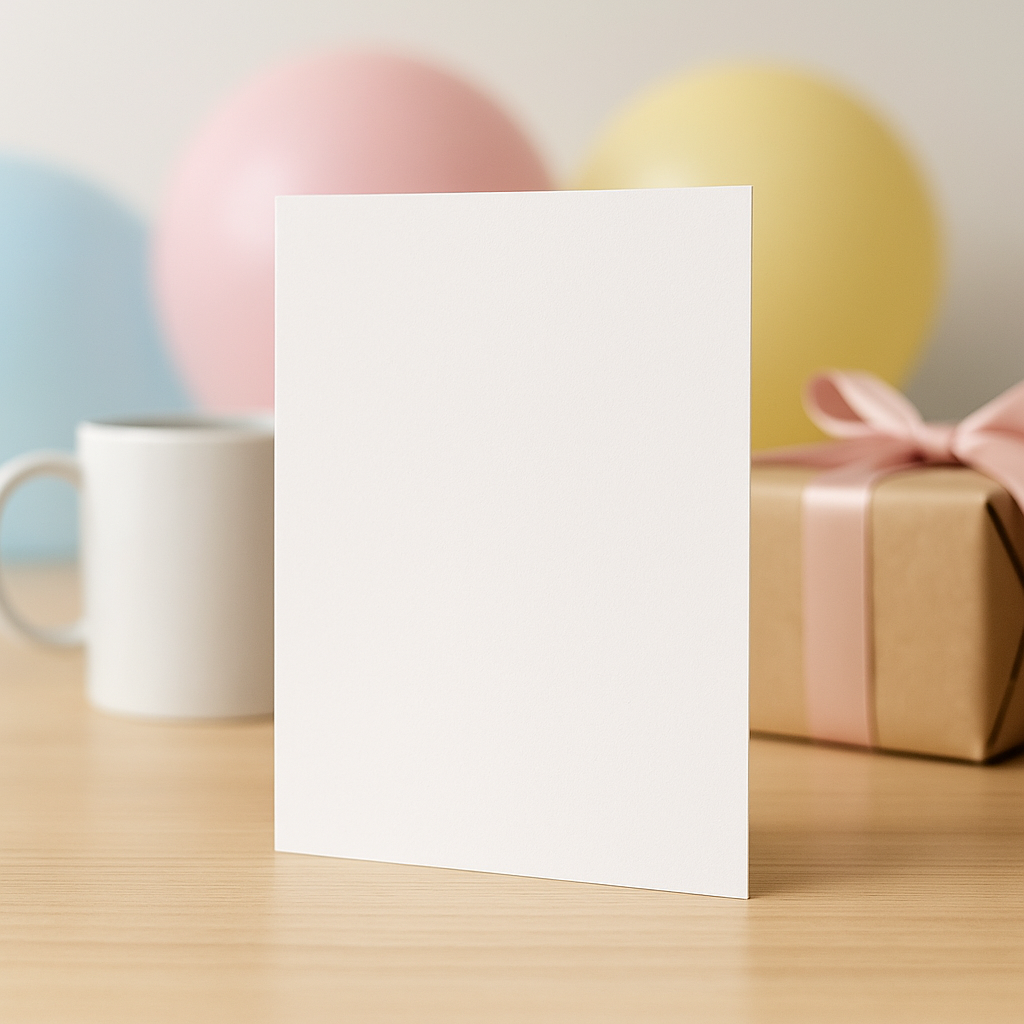 Ton-Grußkarte Standard – integrierte Batterie, „Drücken & Sprechen“