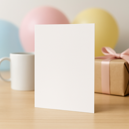 Ton-Grußkarte Standard – integrierte Batterie, „Drücken & Sprechen“