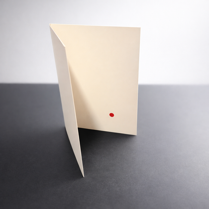 Standard audio greeting card – recording directly in the card (“Press & Speak”) 