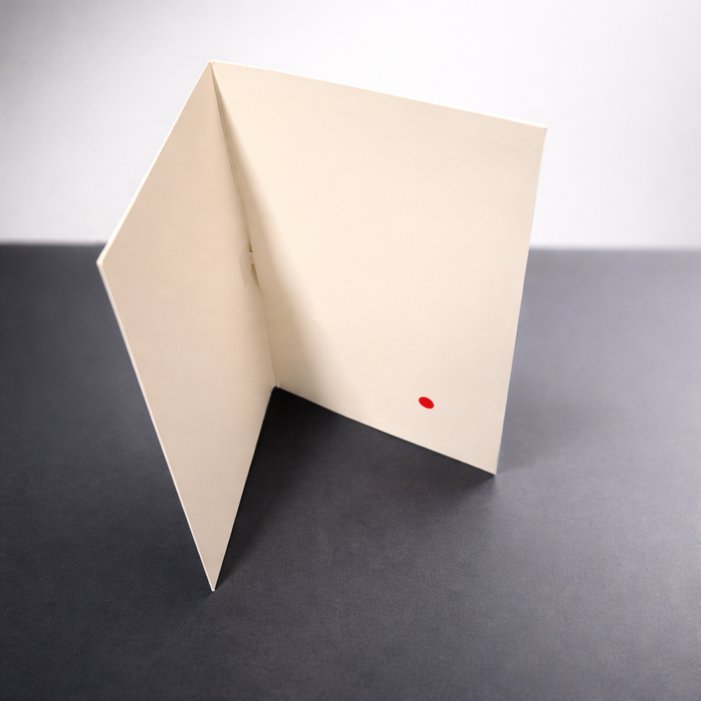 Standard audio greeting card – recording directly in the card (“Press & Speak”) 