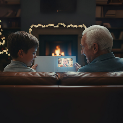 Video-Grußkarte & Video-Broschüre 7″ – Deine Botschaft mit USB & MP4