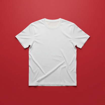 Personalisiertes Weißes T-Shirt – Premium Baumwolle – Dein Motiv/Text