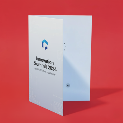 Ton-Grußkarte Premium – Mit USB-Anschluss & MP3-Upload